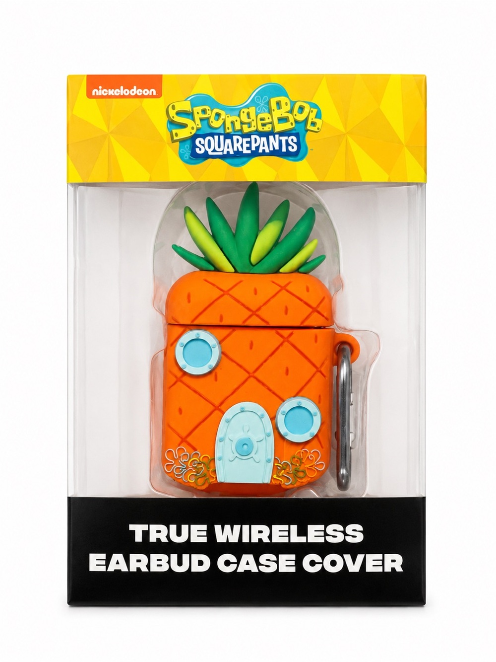 NIB SpongeBob SquarePants Pineapple House AirPods 1 & 2 Silicone Case